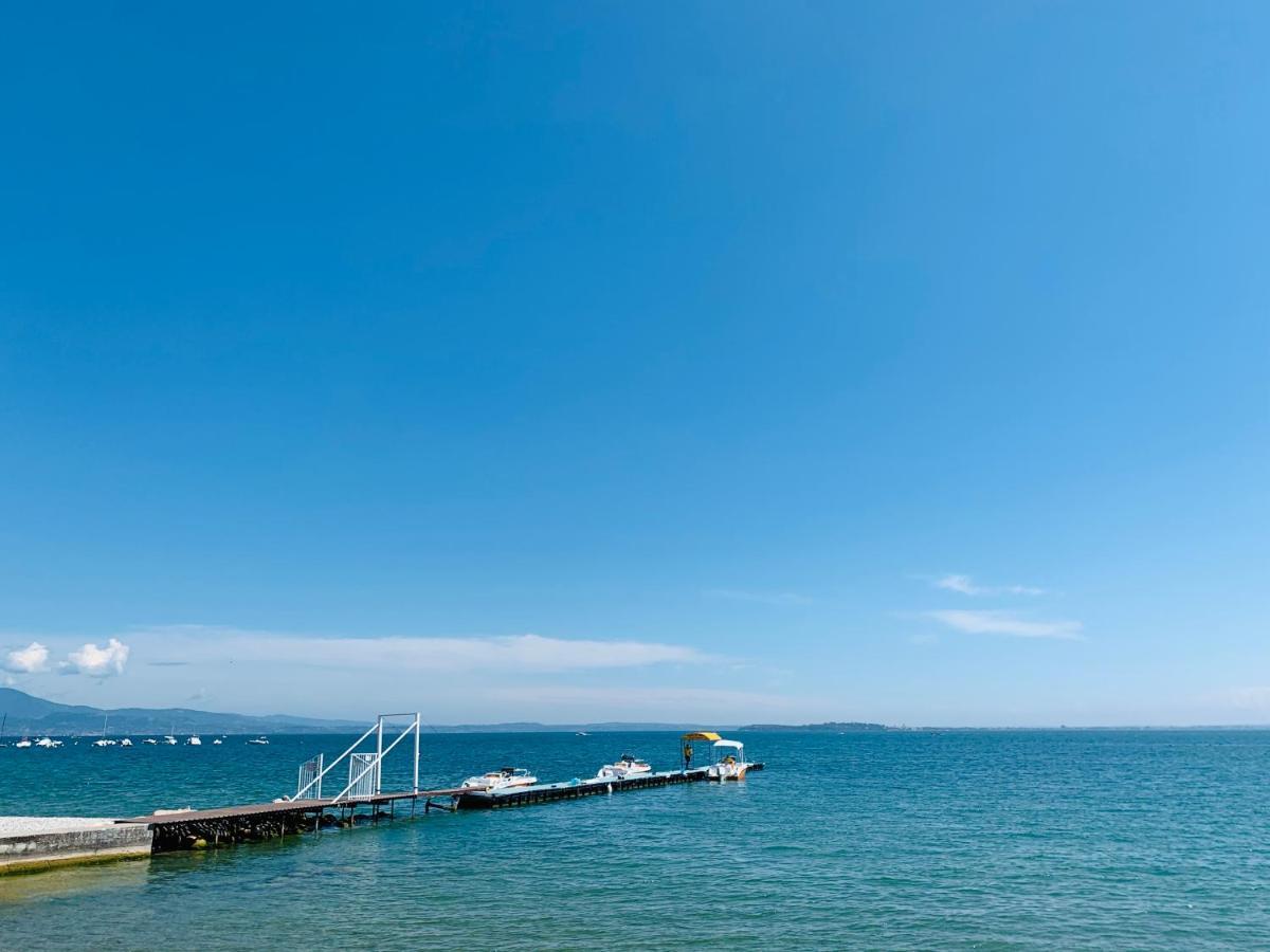 Appartamento Casa Eva con piscina privata Moniga del Garda Esterno foto
